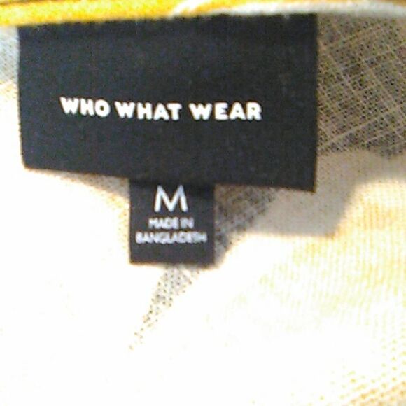 Who What Wear Linen Blend Dress - Picture 9 of 11